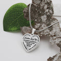 Grandma Loves You Heart Necklace – Gift for Grandma from Grandkids