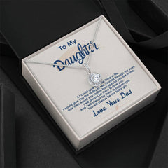 Gift for Daughter – Always Be My Baby Girl Eternal Hope Necklace