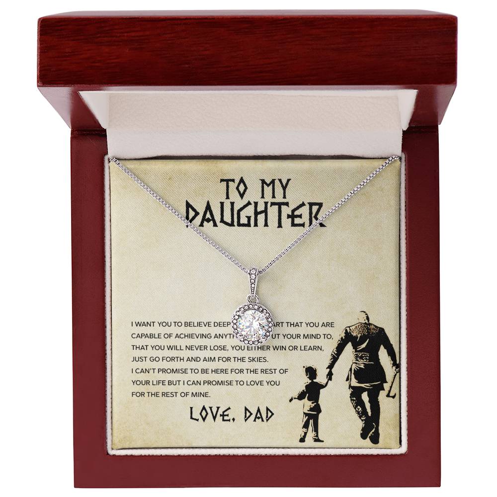 Inspirational Necklace for Her – Aim For The Skies Eternal Hope