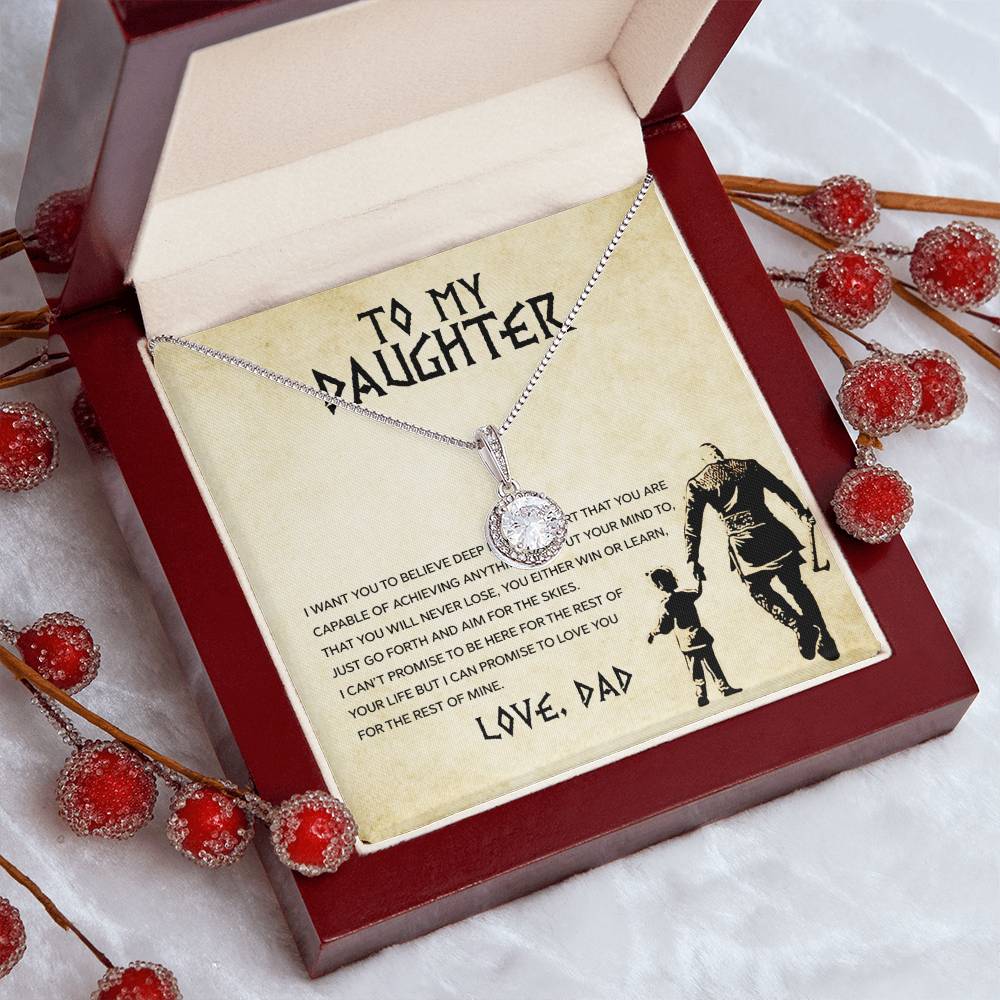Inspirational Necklace for Her – Aim For The Skies Eternal Hope