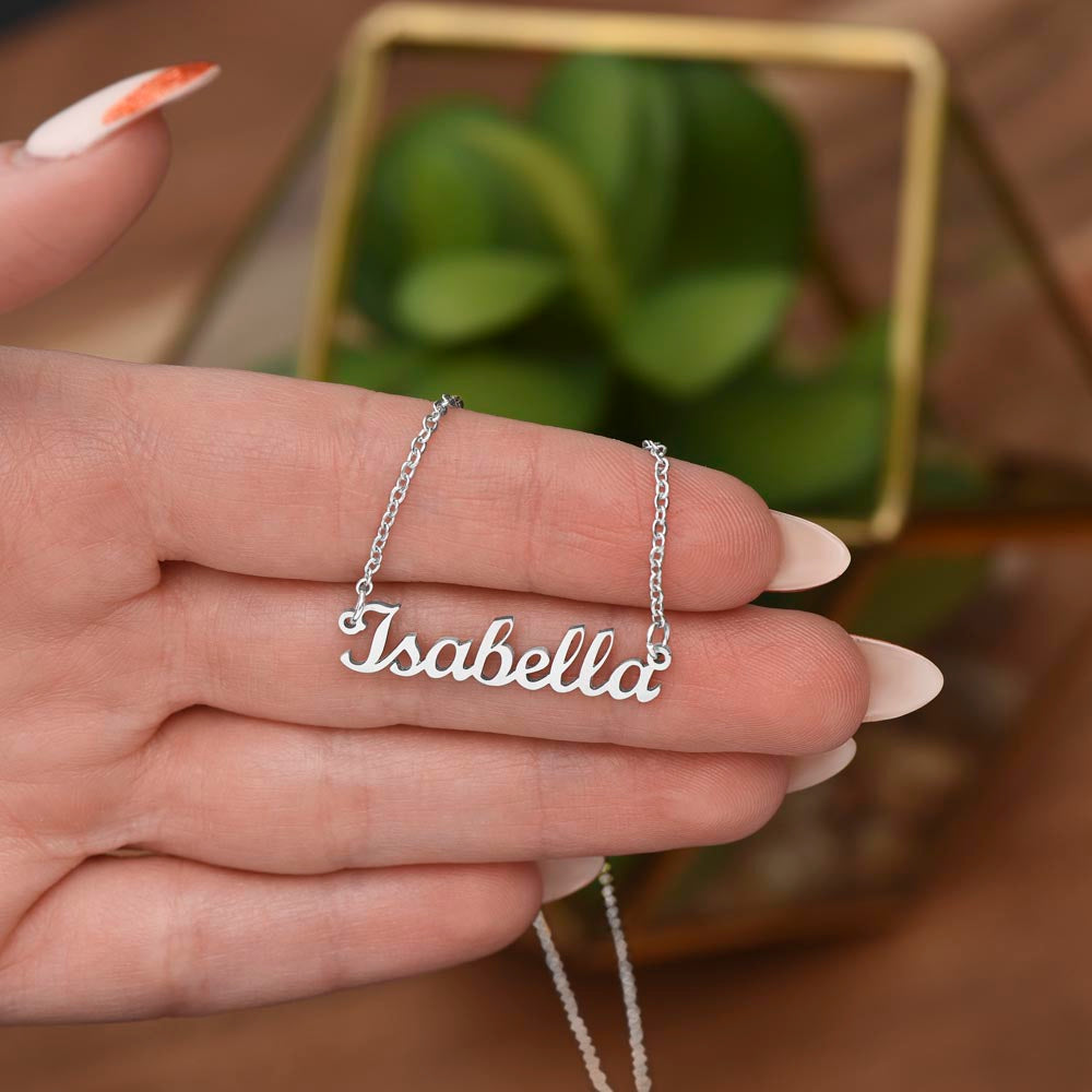 Personalized Name Necklace – Custom Jewelry Gift for Her