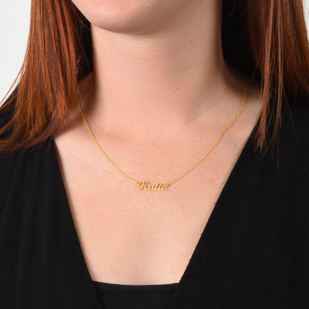 Personalized Name Necklace – Custom Jewelry Gift for Her