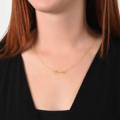 Personalized Name Necklace – Custom Jewelry Gift for Her
