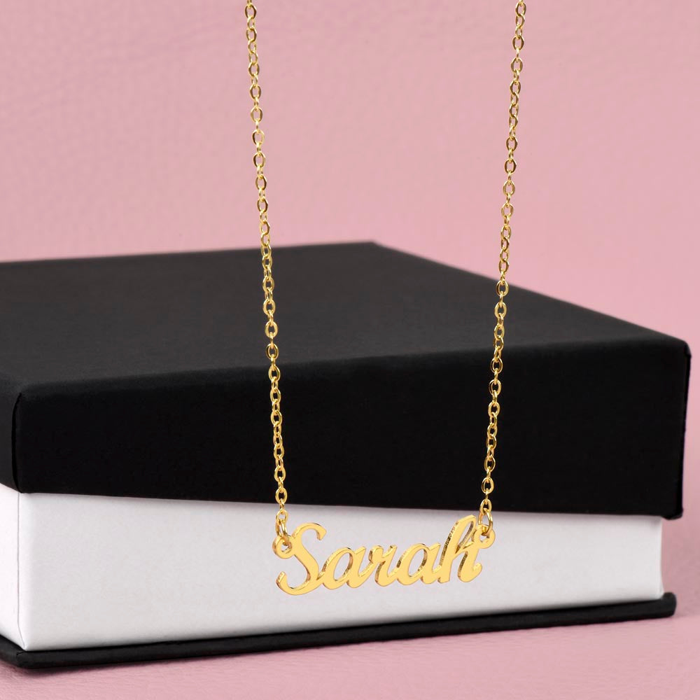 Personalized Name Necklace – Custom Jewelry Gift for Her