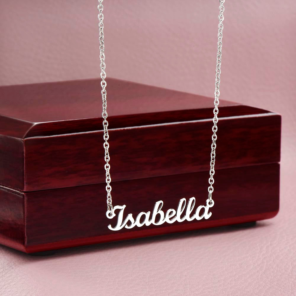 Personalized Name Necklace – Custom Jewelry Gift for Her