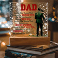 Thank You Dad - Acrylic Square